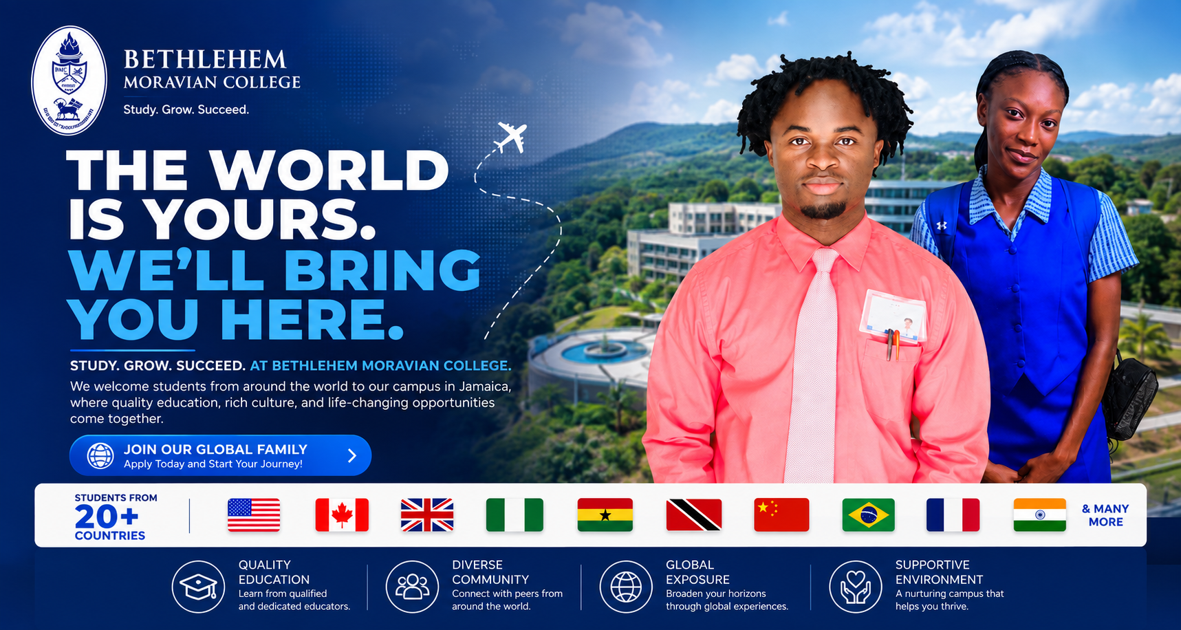International Students at Campus
